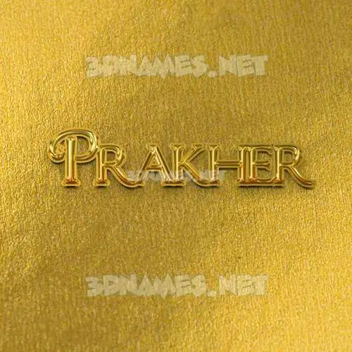prakher in All Gold style - 3D name wallpaper prakher in All Gold style - 3D name wallpaper