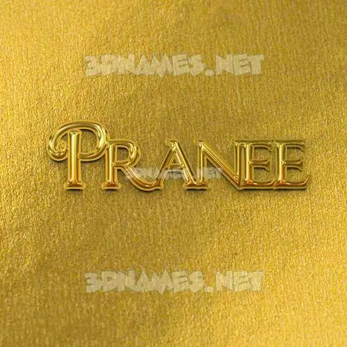 pranee in All Gold style - 3D name wallpaper pranee in All Gold style - 3D name wallpaper