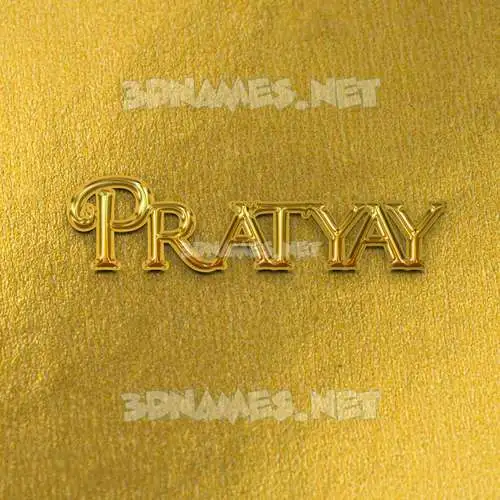 pratyay in All Gold style - 3D name wallpaper pratyay in All Gold style - 3D name wallpaper
