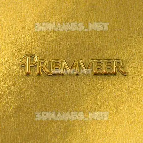 premveer in All Gold style - 3D name wallpaper premveer in All Gold style - 3D name wallpaper
