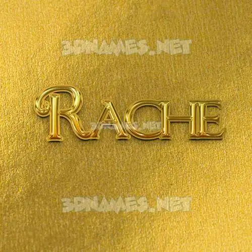 rache in All Gold style - 3D name wallpaper rache in All Gold style - 3D name wallpaper
