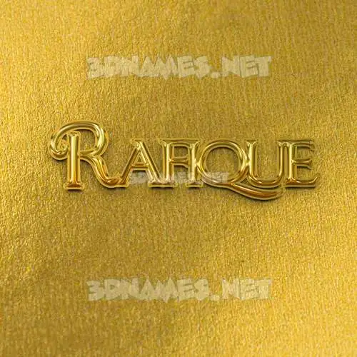 rafique in All Gold style - 3D name wallpaper rafique in All Gold style - 3D name wallpaper