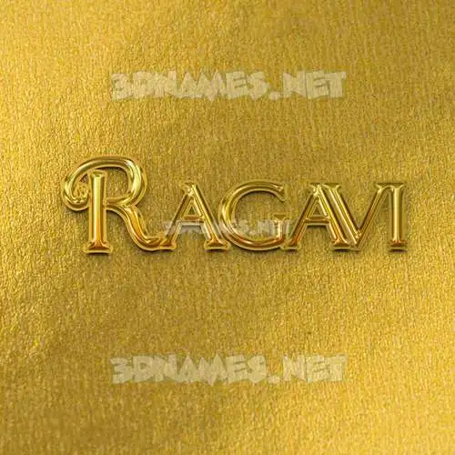 ragavi in All Gold style - 3D name wallpaper ragavi in All Gold style - 3D name wallpaper