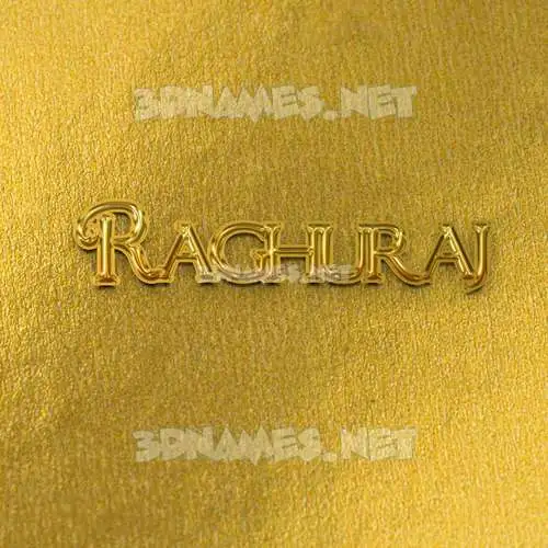 raghuraj in All Gold style - 3D name wallpaper raghuraj in All Gold style - 3D name wallpaper