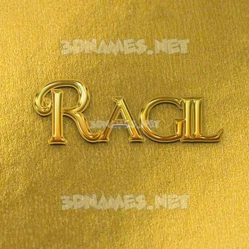 ragil in All Gold style - 3D name wallpaper ragil in All Gold style - 3D name wallpaper