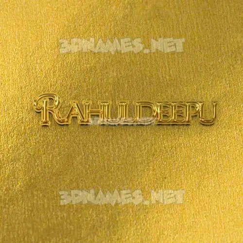 rahuldeepu in All Gold style - 3D name wallpaper rahuldeepu in All Gold style - 3D name wallpaper