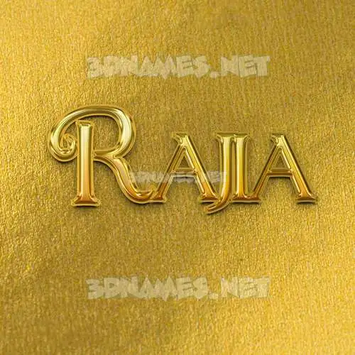 rajia in All Gold style - 3D name wallpaper rajia in All Gold style - 3D name wallpaper