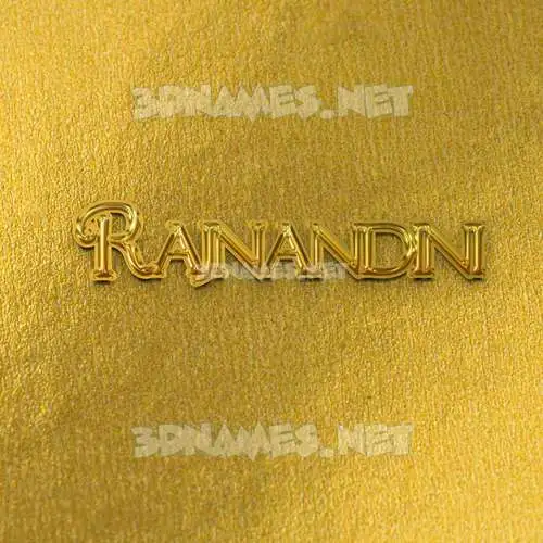 rajnandini in All Gold style - 3D name wallpaper rajnandini in All Gold style - 3D name wallpaper