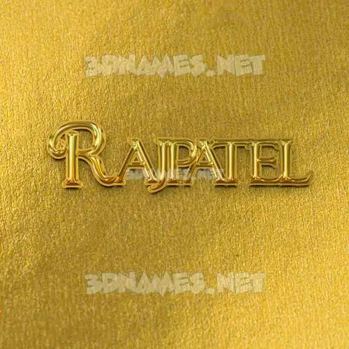 rajpatel in All Gold style - 3D name wallpaper rajpatel in All Gold style - 3D name wallpaper