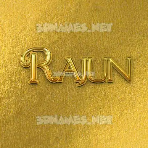 rajun in All Gold style - 3D name wallpaper rajun in All Gold style - 3D name wallpaper