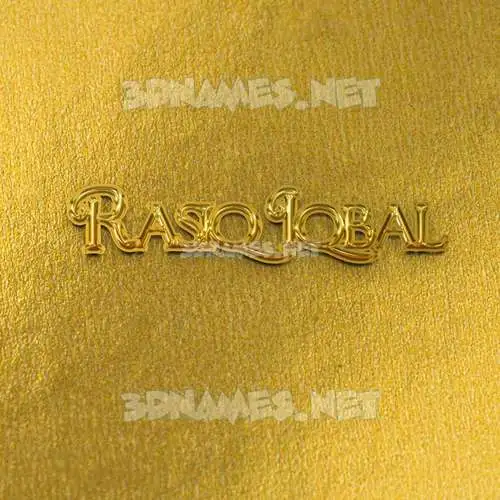 rasiq iqbal in All Gold style - 3D name wallpaper rasiq iqbal in All Gold style - 3D name wallpaper