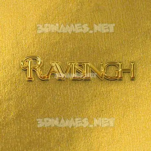 ravisingh in All Gold style - 3D name wallpaper ravisingh in All Gold style - 3D name wallpaper