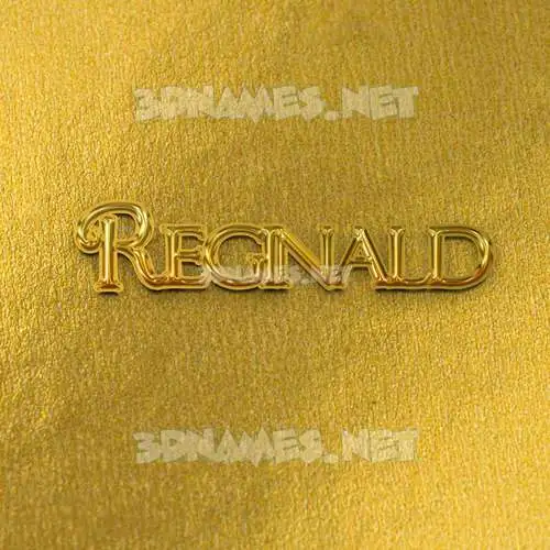 reginald in All Gold style - 3D name wallpaper reginald in All Gold style - 3D name wallpaper