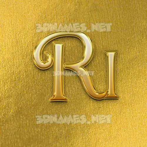 ri in All Gold style - 3D name wallpaper ri in All Gold style - 3D name wallpaper