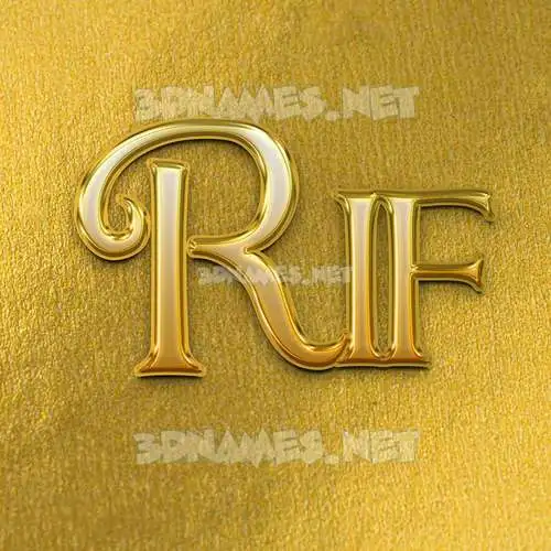 rif in All Gold style - 3D name wallpaper rif in All Gold style - 3D name wallpaper