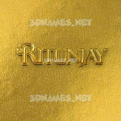 ritunjay in All Gold style - 3D name wallpaper ritunjay in All Gold style - 3D name wallpaper