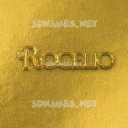 rogelio in All Gold style - 3D name wallpaper rogelio in All Gold style - 3D name wallpaper
