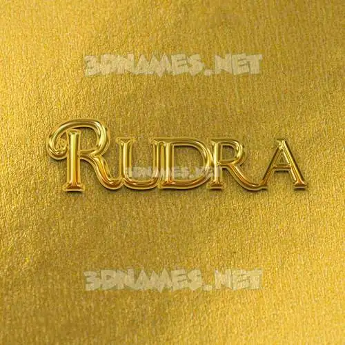 rudra in All Gold style - 3D name wallpaper rudra in All Gold style - 3D name wallpaper