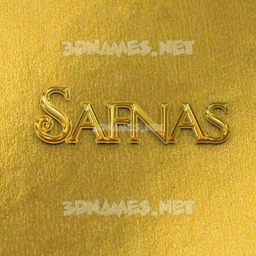 safnas in All Gold style - 3D name wallpaper safnas in All Gold style - 3D name wallpaper