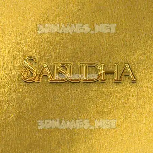 saisudha in All Gold style - 3D name wallpaper saisudha in All Gold style - 3D name wallpaper
