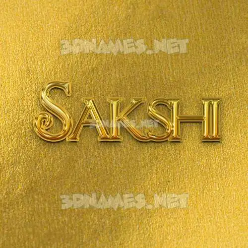 sakshi in All Gold style - 3D name wallpaper sakshi in All Gold style - 3D name wallpaper