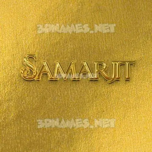 samarjit in All Gold style - 3D name wallpaper samarjit in All Gold style - 3D name wallpaper