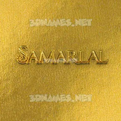 samarlal in All Gold style - 3D name wallpaper samarlal in All Gold style - 3D name wallpaper