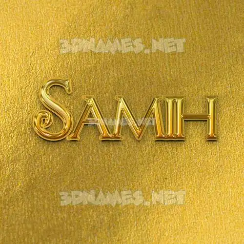 samih in All Gold style - 3D name wallpaper samih in All Gold style - 3D name wallpaper
