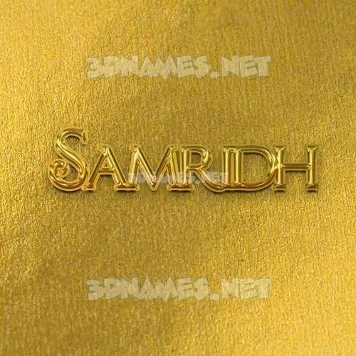 samridh in All Gold style - 3D name wallpaper samridh in All Gold style - 3D name wallpaper