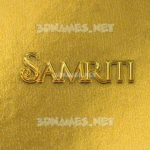 samriti in All Gold style - 3D name wallpaper samriti in All Gold style - 3D name wallpaper