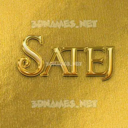 satej in All Gold style - 3D name wallpaper satej in All Gold style - 3D name wallpaper