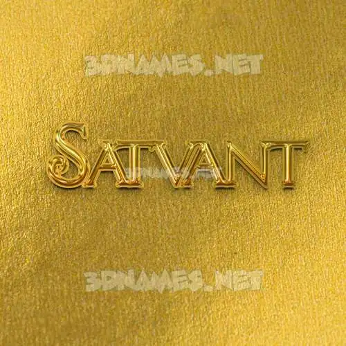 satvant in All Gold style - 3D name wallpaper satvant in All Gold style - 3D name wallpaper