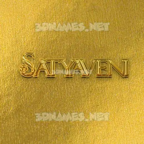 satyaveni in All Gold style - 3D name wallpaper satyaveni in All Gold style - 3D name wallpaper