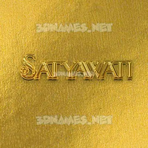satyawati in All Gold style - 3D name wallpaper satyawati in All Gold style - 3D name wallpaper