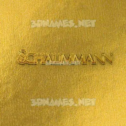 schaummann in All Gold style - 3D name wallpaper schaummann in All Gold style - 3D name wallpaper