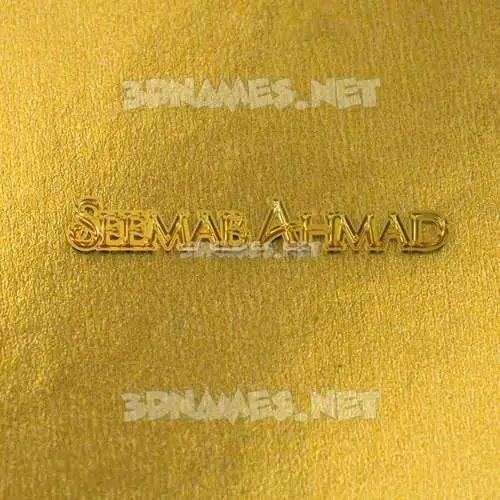 seemab ahmad in All Gold style - 3D name wallpaper seemab ahmad in All Gold style - 3D name wallpaper