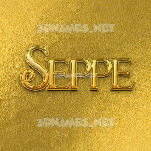 seppe in All Gold style - 3D name wallpaper seppe in All Gold style - 3D name wallpaper