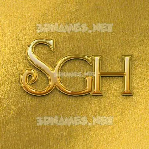 sgh in All Gold style - 3D name wallpaper sgh in All Gold style - 3D name wallpaper