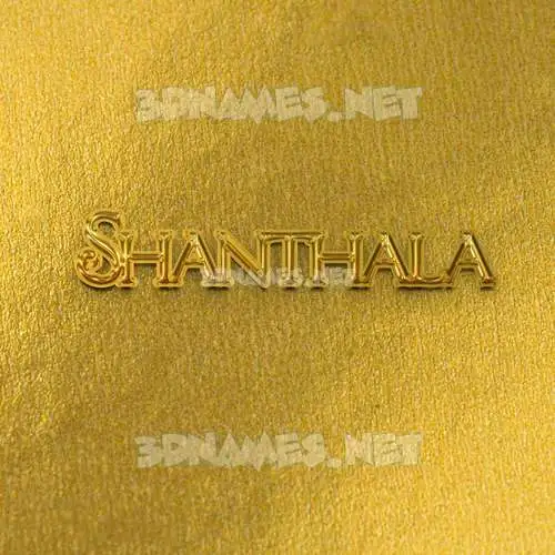 shanthala in All Gold style - 3D name wallpaper shanthala in All Gold style - 3D name wallpaper