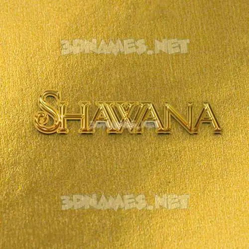 shawana in All Gold style - 3D name wallpaper shawana in All Gold style - 3D name wallpaper