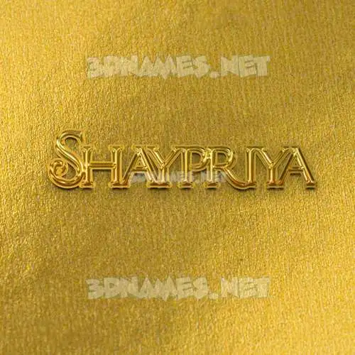 shaypriya in All Gold style - 3D name wallpaper shaypriya in All Gold style - 3D name wallpaper