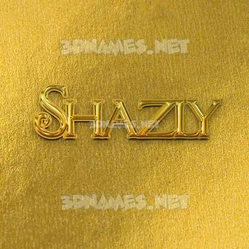 shazly in All Gold style - 3D name wallpaper shazly in All Gold style - 3D name wallpaper