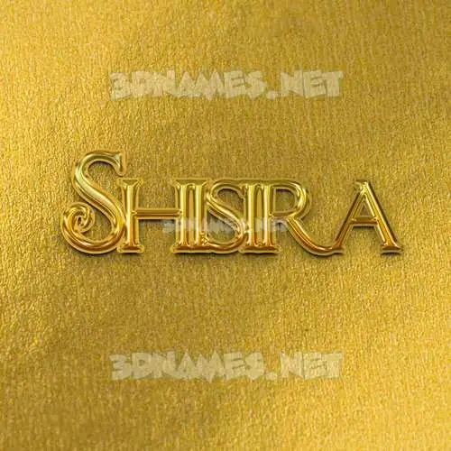 shisira in All Gold style - 3D name wallpaper shisira in All Gold style - 3D name wallpaper