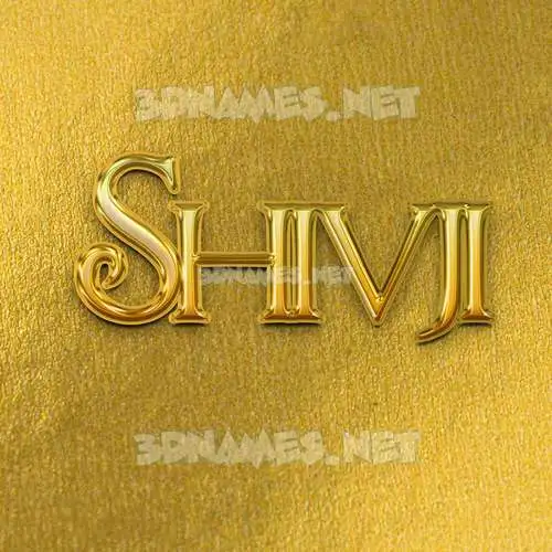 shivji in All Gold style - 3D name wallpaper shivji in All Gold style - 3D name wallpaper
