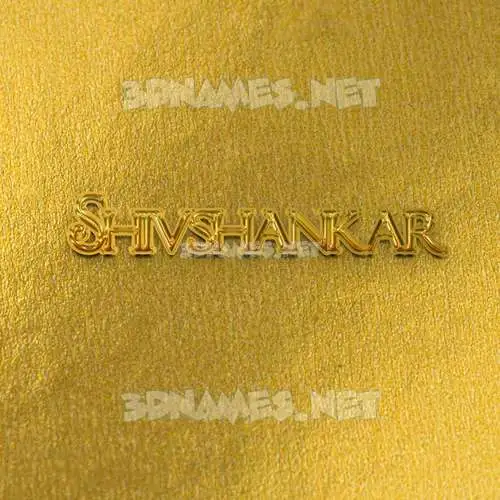 shivshankar in All Gold style - 3D name wallpaper shivshankar in All Gold style - 3D name wallpaper