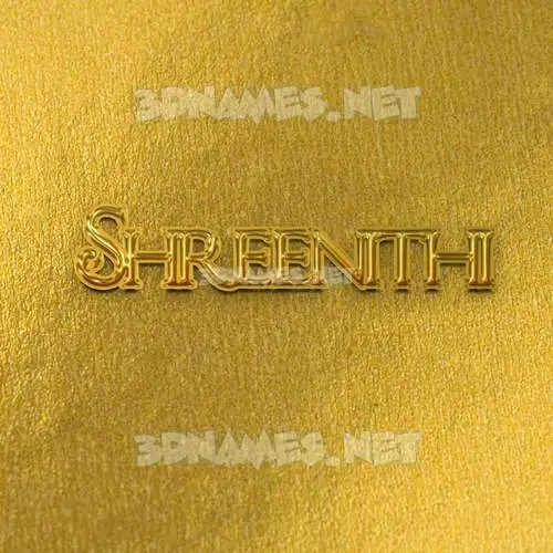 shreenithi in All Gold style - 3D name wallpaper shreenithi in All Gold style - 3D name wallpaper