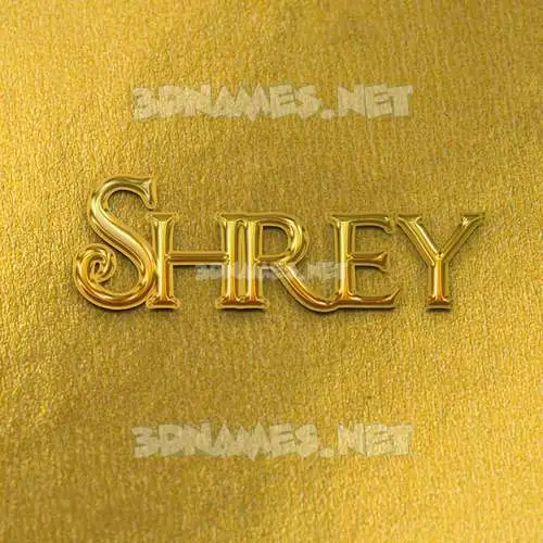 shrey in All Gold style - 3D name wallpaper shrey in All Gold style - 3D name wallpaper