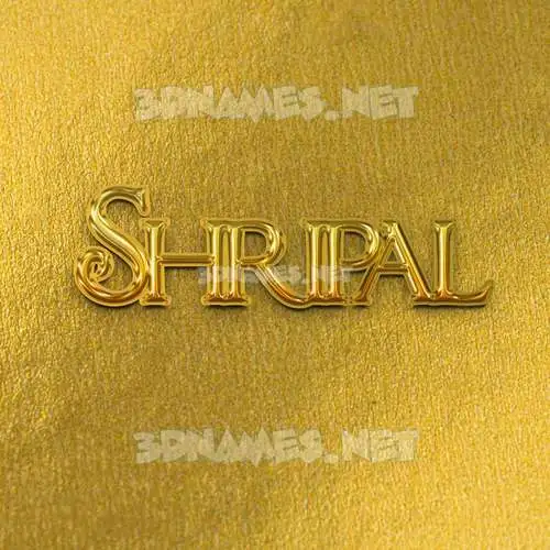 shripal in All Gold style - 3D name wallpaper shripal in All Gold style - 3D name wallpaper