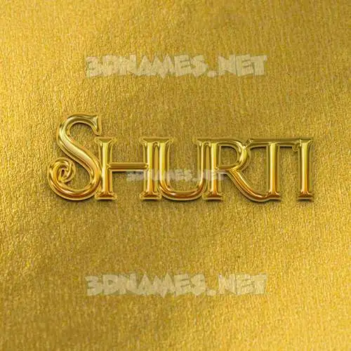 shurti in All Gold style - 3D name wallpaper shurti in All Gold style - 3D name wallpaper