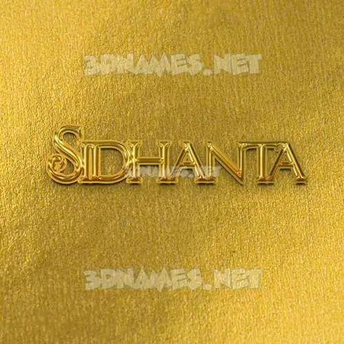 sidhanta in All Gold style - 3D name wallpaper sidhanta in All Gold style - 3D name wallpaper